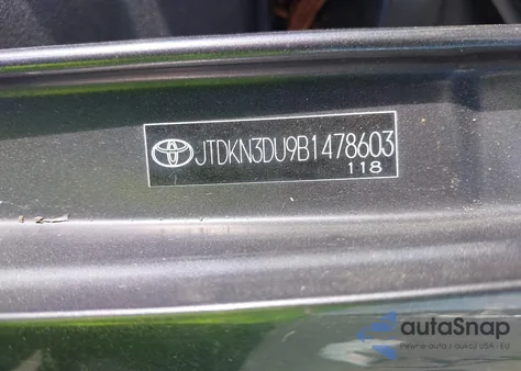 2011 Toyota Prius Three from USA, damaged, VIN JTDKN3DU9B1478603